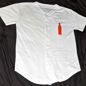 CocaCola Baseball Jersey Shirt